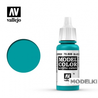 Краска акриловая `Model Color` Сине-зеленый/Blue Green - 70808