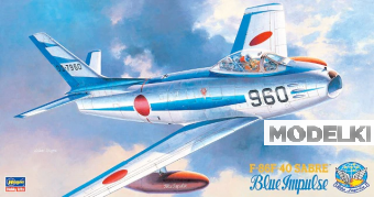 1:48 Сборная модель Самолет F-86F-40 SABRE BLUE IMPULSE - 07215