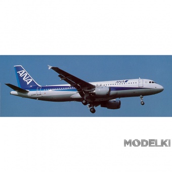 1:200 Сборная модель Пассажирский самолет ANA AIRBUS A320 - 10732