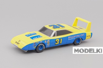 1:43 DODGE Daytona #31 Jim Vandiver (1969) NASCAR, yellow / blue - LOT01600
