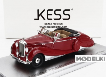 1:43 BENTLEY Mkvi Franay Snb26bh Drophead Coupe Cabriolet Open (1947), Red - KE43043041