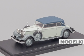 1:43 (Б/У) MERCEDES-BENZ Typ 290 (W18) Cabriolet B Closed 1933-36, grey - EMEU43043F-X1