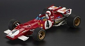 1:12 FERRARI F1 312B №4 Winner Monza Italy GP (with pilot figure) Clay Regazzoni (1970) - GP12-49BWD