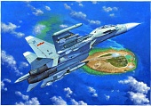 1:72 Сборная модель Самолёт  Су-30МКК - 01659
