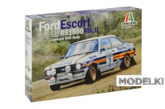 1:24 Сборная модель Ford Escort RS 1800 Mk.II Lombard RAC Rally - 3650