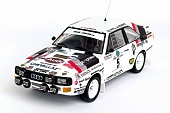 1:43 AUDI - 80 QUATTRO SPORT (night version) N 5 RALLY DELLA LANA 1986 JEAN KRUCKER - EDY POLLI - TFRRIT024