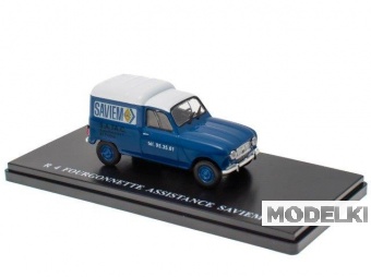 1:43 RENAULT 4 Fourgonnette сервис 'Saviem' (1967), Blue - RPA056