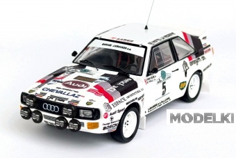 1:43 AUDI - 80 QUATTRO SPORT (night version) N 5 RALLY DELLA LANA 1986 JEAN KRUCKER - EDY POLLI - TFRRIT024