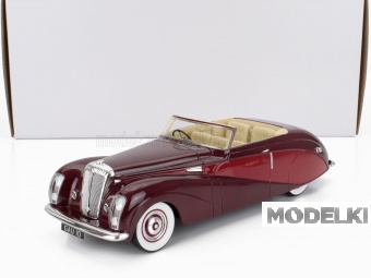 1:18 DAIMLER De36 Hooper ''green Goddess'' Cabriolet Open (1953), 2 Tone Red - MXL0402-011