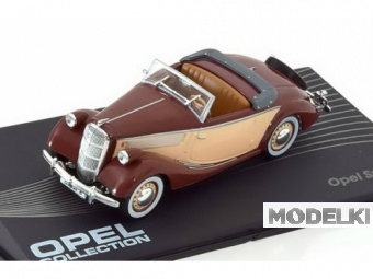 1:43 OPEL Super 6 Cabriolet 1937 Brown/Beige - OP97