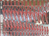 1:43 Фототравление 3D дворники (вариант 1) - EM-281
