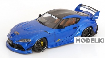 1:18 TOYOTA GR Supra Liberty Walk (2025), blue metallic - S1815503