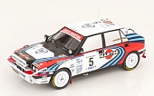 1:18 LANCIA Delta Integrale 16v Martini (night Version) N 5 2nd Rally Safari (1990) Juha Kankkunen - Juha Piironen, White Blue Red - 18RMC139C