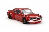 1:64 NISSAN Skyline 2000GT-R KPGC10 Kaido Street V1 (1973), red - KHMG175