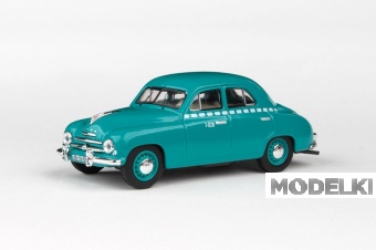 1:43 SKODA 1201 Taxi 1956 časopis - 711XDMI