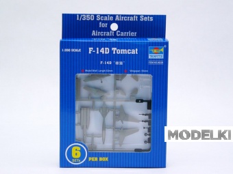 1:350 Сборная модель Американский истребитель Grumman F-14D Super Tomcat - 06220