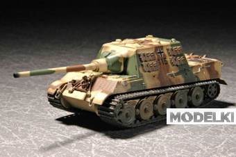 1:72 Сборная модель Танк  'Ягдтигр' с циммеритом - 07293
