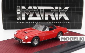 1:43 FERRARI 400 Superamerica Pinifarina Cabriolet Closed (1960), Red Black - MX40604-044