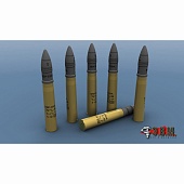 1:35 Бронебойный снаряд УБР-354А 76 мм для пушки САУ Су-76 (6 шт.) - BR36002