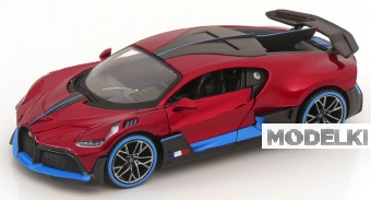 1:24 BUGATTI Divo (2018), redmetallic carbon - 31526R