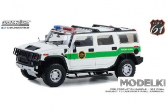 1:18 Hummer H2 U.S. Border Patrol, 2003 - HW18038