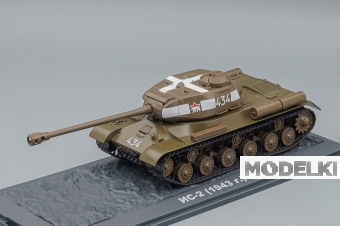 1:43 (Б/У) Танк ИС-2, ТАНКИ Легенды Мировой бронетехники 6 - TN006-X4