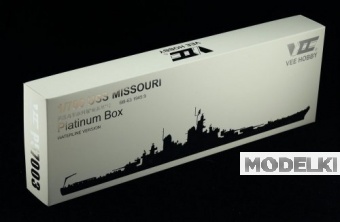 1:700 Сборная модель Missouri Battleship BB-63 1945 - P57003