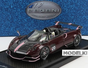 1:43 PAGANI Huayra Bc N20 Roadster (2017), Black Carbon - Red - BBRC226C