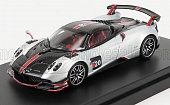 1:64 PAGANI Huayra Bc Roadster N 20 2017, Silver Black - LCD64011-SI