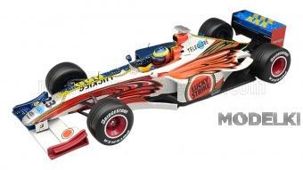 1:18 BAR F1 FB01 V10 BAR-Supertech №23 French GP with rain tires (with pilot figure) Ricardo Zonta (1999) - TMD18-483A