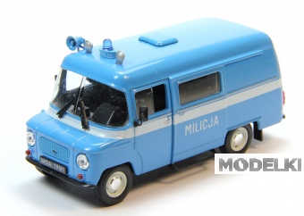 1:43 NYSA 522 KW Milicja, Kultowe Auta PRL-u, blue - kul998