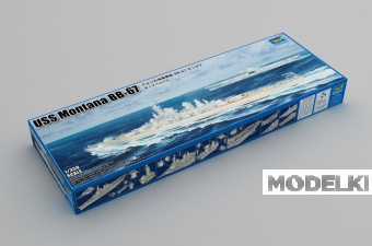 1:350 Сборная модель Линейный корабль USS Montana BB-67 - 05372