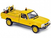1:43 PEUGEOT 504 Pick Up 4х4 1979 CCF Forestiers Pompiers (пожарный пикап с навесным оборудованием), yellow - 475452