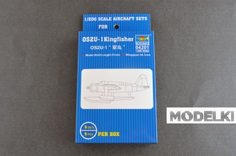 1:200 Сборная модель OS2U-1 Kingfisher американский разведывательный гидроплан - 04201