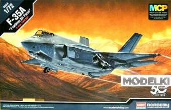 1:72 Сборная модель Самолёт F-35A 'seven nations Air Force' - 12561