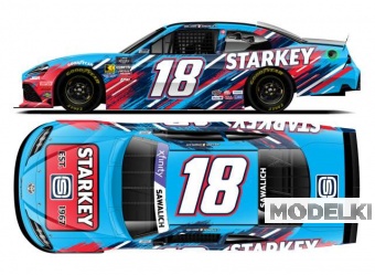 1:64 Toyota GR Supra #18 William Sawalich *Starkey*, blue/red/white 2025 - N182565SYTWS