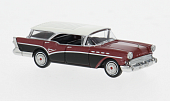 1:87 BUICK Century Caballero (1957), red/black - 18178