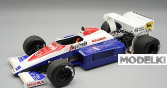 1:18 Toleman F1 TG184 HART TURBO №19 3rd British GP (1984) Ayrton Senna - TM18-369A