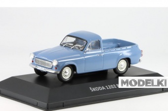 1:43 SKODA 1202 Pick-Up (1964), blue - DESK018