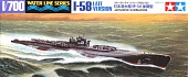 1:700 Сборная модель Японская подлодка I-58 Late Version - 31435