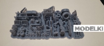 1:72 Сборная модель Погрузчик-экскаватор автономный (ПЭА-1) Карпатец - am720380