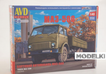 1:43 Сборная модель Бортовой автомобиль МАЗ-500 - 1697AVD