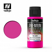 Краска акрил-уретановая 'Premium Color' Маджента Флуорисцентная/Magenta Fluo - 62036