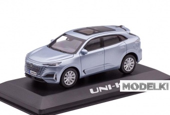 1:43 Changan UNI-K (2024), голубой - SCNA0387