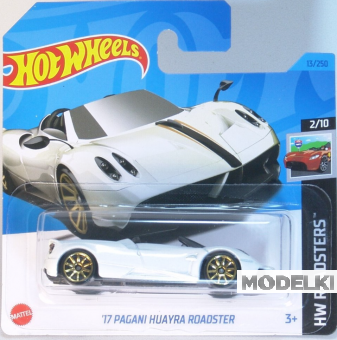 1:64 PAGANI Huayra Roadster (2017), white - HKH37-M521