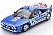 1:18 LANCIA 037 Team Chardonnet №11 Rally Tour De Corse (1984) Jean Claude Andruet - Martine Rich-Place - 18S1207