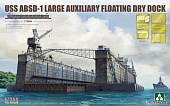 1:350 Сборная модель USS ABSD-1 Large Auxiliary Floating Dry Dock - 6006