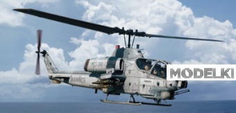 1:350 Сборная модель USMC AH-1W Super Cobra Attack Helicopter - NB5049