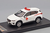 1:43 (Б/У) MAZDA CX-5 'Red Cross Ambulance' (2014), white - PRD487-X1