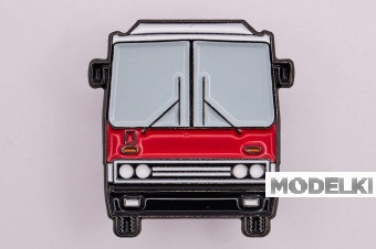 Значок 'IKARUS 256', красный - TAG006